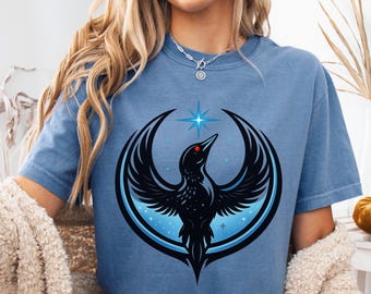 Minnesota Rebel Alliance T-shirt, MN State Bird Loon Resistance Shirt, Political Protest Tee, Minnesota Loon Starbird Shirt