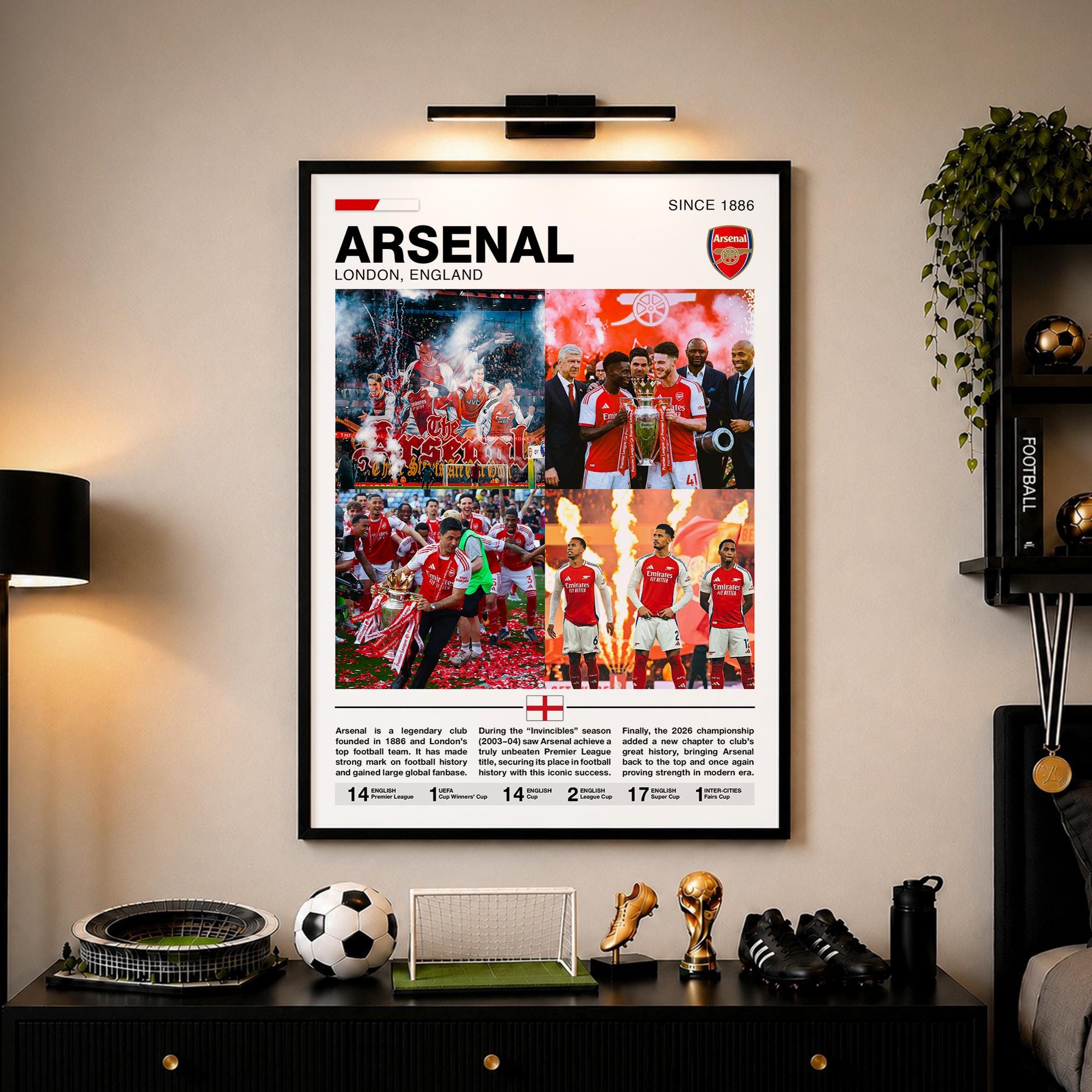 Arsenal posters - Etsy 日本