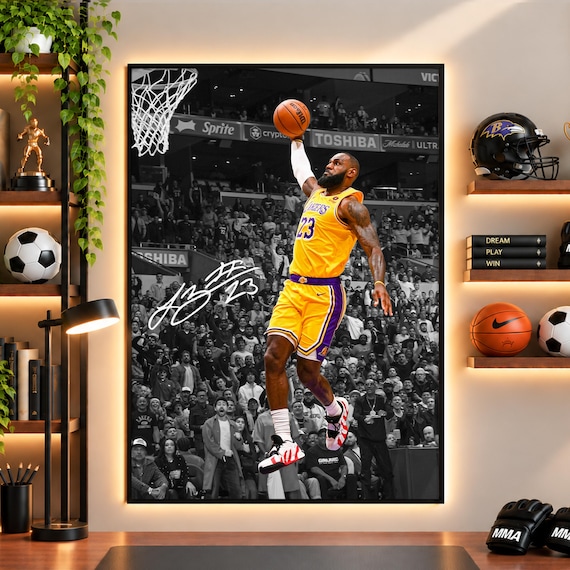 NBA Legends Poster Set, Michael Jordan, Lebron James, Kobe Bryant