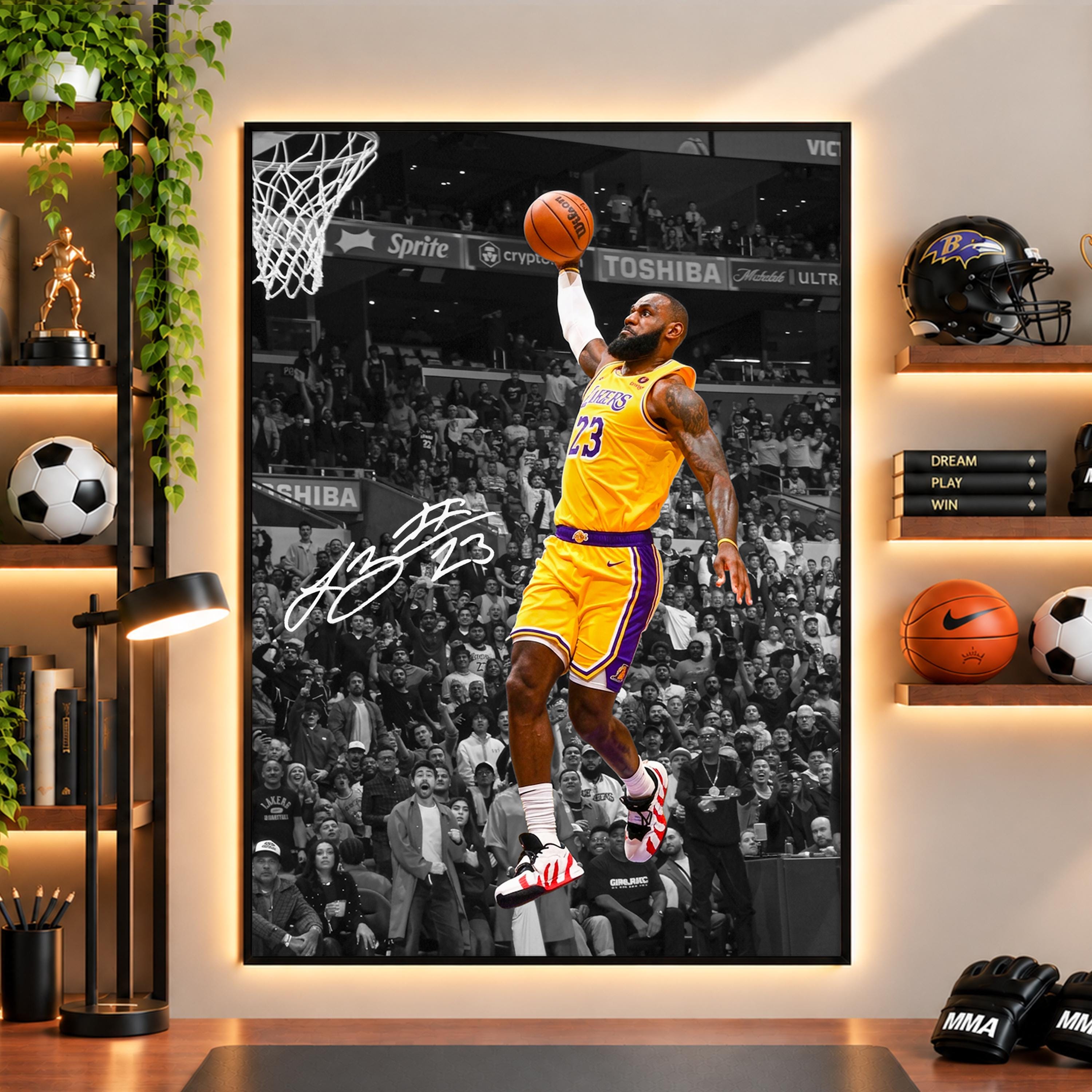 NBA Legends Poster Set, Michael Jordan, Lebron James, Kobe Bryant