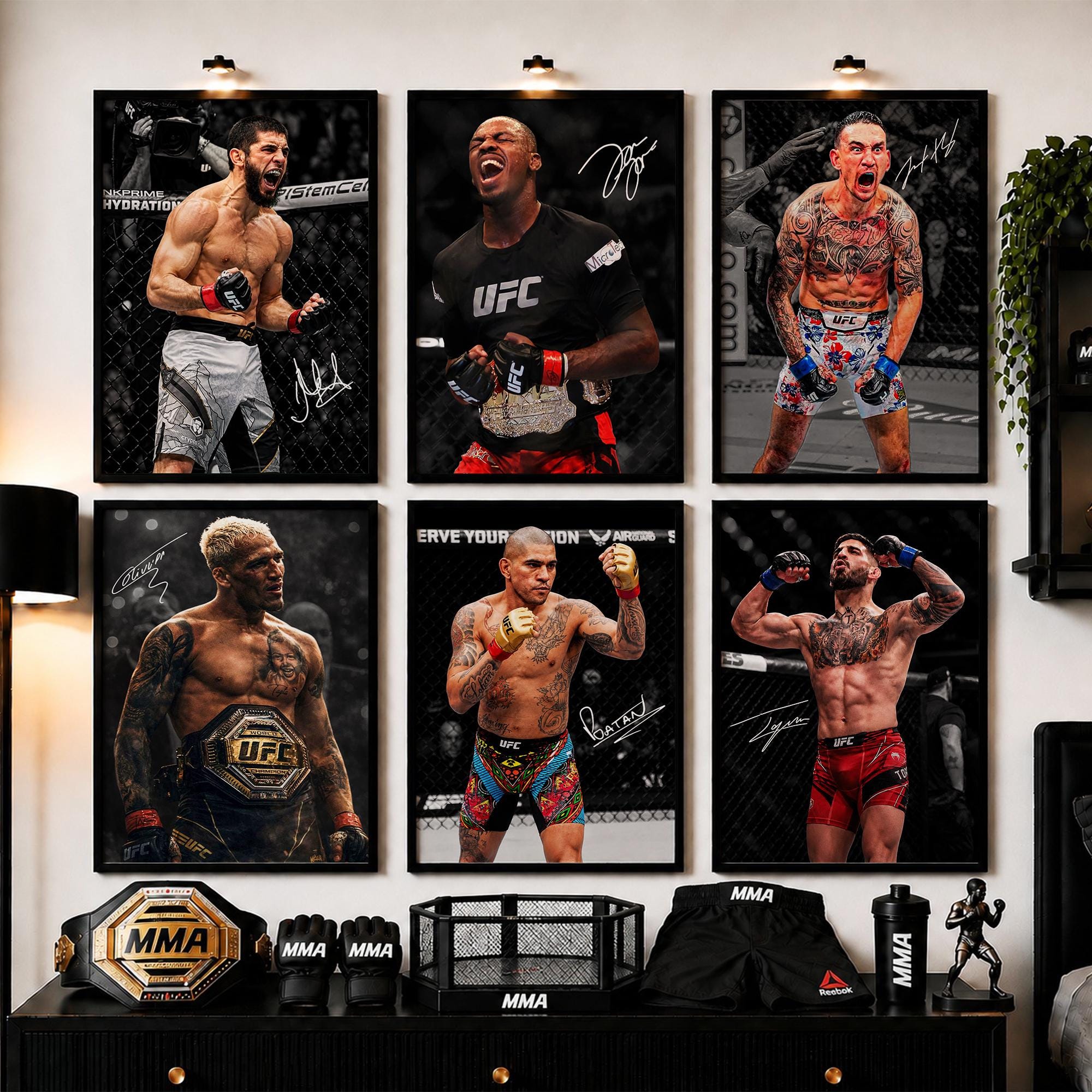 UFC ペレイラ ポスターとBOXPOPとカットオフPOPとダミージャケット Alex pereira poster - Etsy 日本