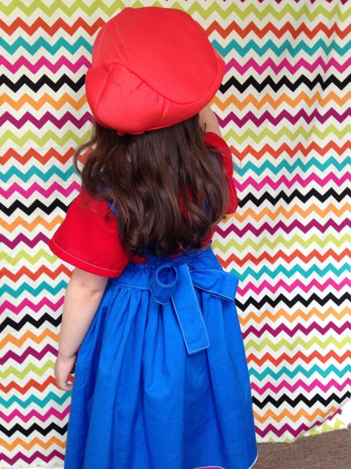 Super Mario Inspired Everyday Dress up Dress Etsy