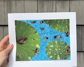 Pond Party - Fine Art Print