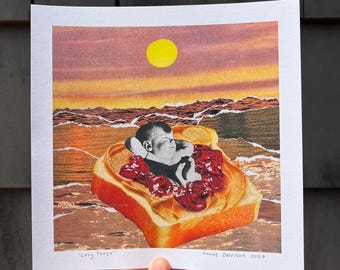 Lazy Toast - Fine Art Print