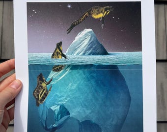 Hopping Into the Unknown - Fine Art Print