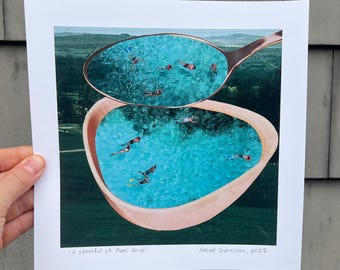 A Spoonful of Pool Soup - Fine Art Print