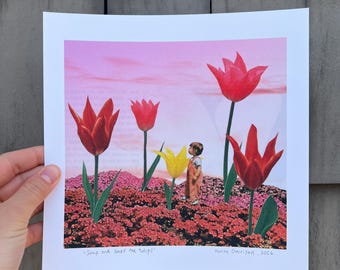 Stop and Smell the Roses - Fine Art Print