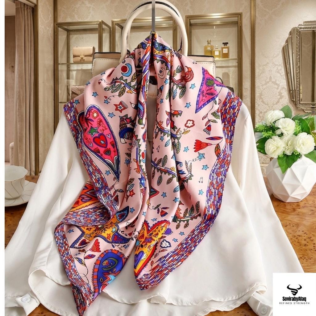 Sibel Style: Etole écharpe foulard chèche couvre épaule coton froissé