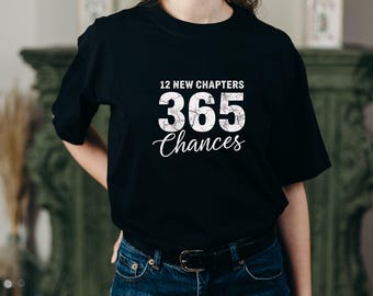 New Year's Chapters & Chances PNG, JPG, DXF (Digital Download)