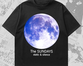 Camiseta da banda The Sundays dos anos 80 e 90