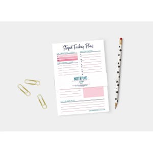 Funny Daily Planning Notepad - Stupid F*cking Plans Notepad - 5x7