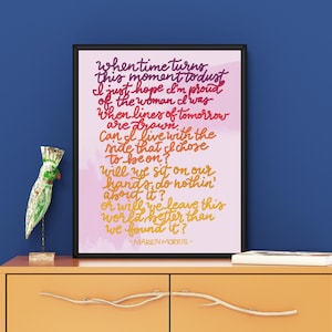Marren Morris Art Print - Better Than We Found It