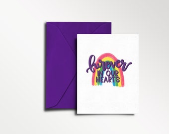 Pet Sympathy Card – Rainbow Bridge, Loss of Pet