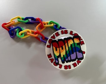 Pride Rainbow Chain of Love