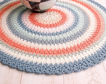 Mandala Doily Crochet Pattern, Vortex Mandala, Beginner Friendly Crochet Pattern, Written & Photo Instructions, pdf Pattern