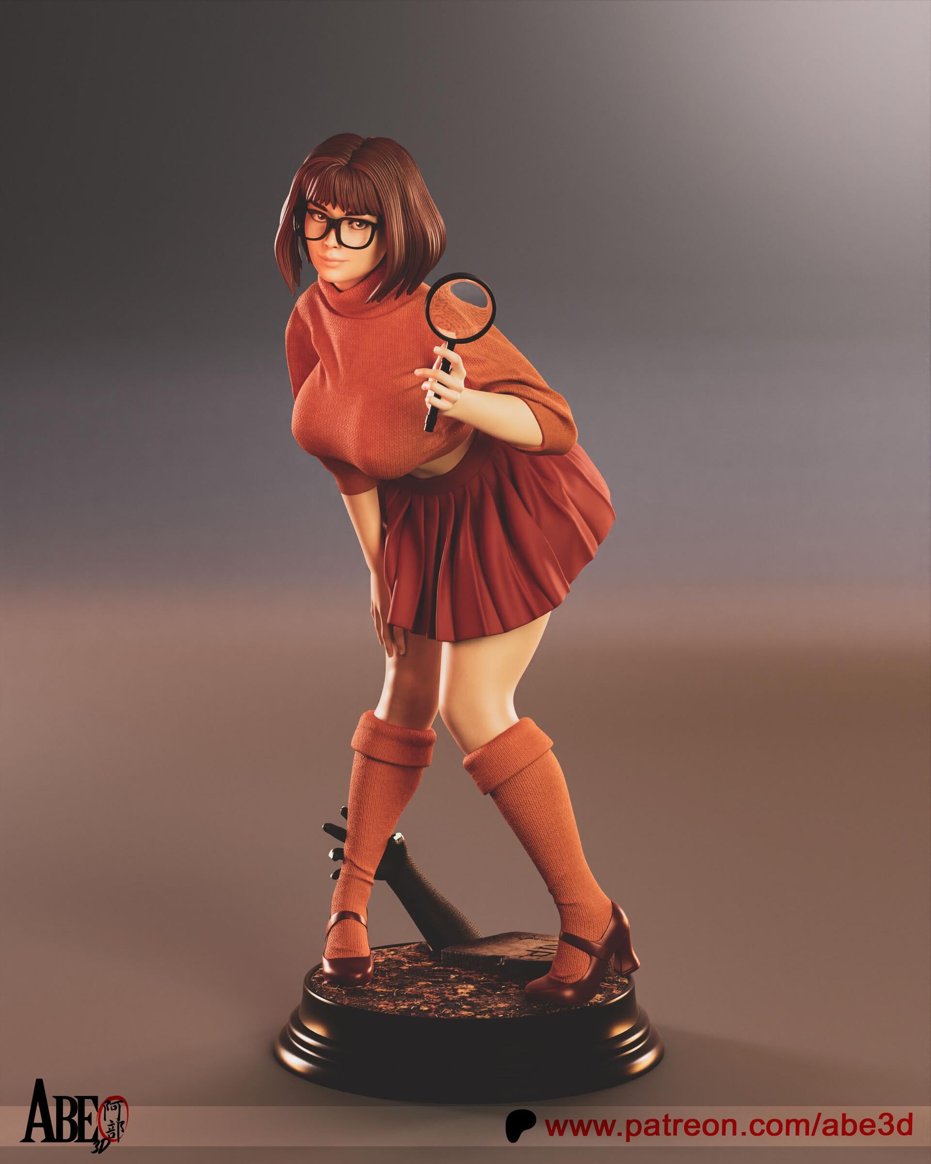velma dinkley sex doll Velma Dinkley Resin Statue – Scooby-doo Collectible Diorama main image 1