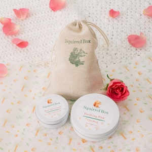 Eco Pink Clay Rose Mask and Organic Rose Infused Moisturiser