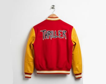 MJ Thriller Varsity Jacket | Michael Jackson Inspired Bomber