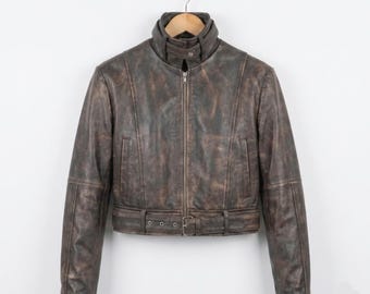 Chaqueta de cuero hecha a mano de Red Hood Jason Todd / Disfraz de cosplay de DC Titans