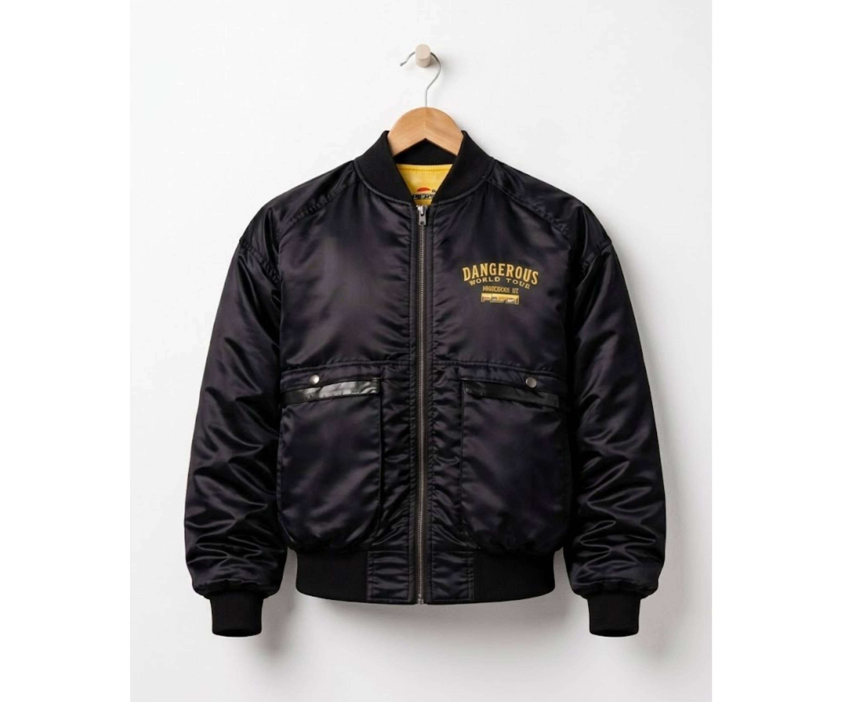 Michael Jackson Dangerous Tour Jacket | MJ Pepsi Inspired Bomber