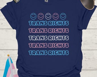 Unisex Emojis T-Shirt Trans Rights