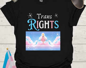 Unisex Woman T-Shirt Trans Rights