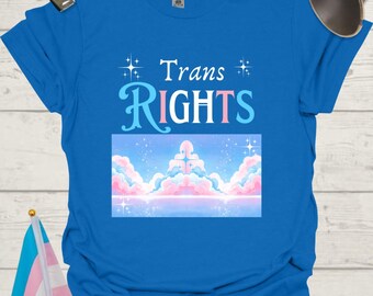 Unisex Landscape T-Shirt Trans Rights