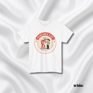 Funny Quote Tee | Humorous Text Graphic T-Shirt | Remember kids electricity will kill you image 5
