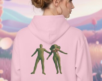 Naturliebhaber Hoodie: Gefroren in der Zeit Grafik-Sweatshirt