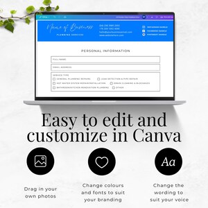 customizable plumber client feedback form design

Canva templates for plumbing business documents