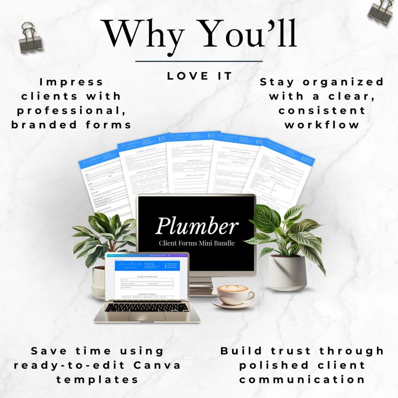 customizable plumber client feedback form design

Canva templates for plumbing business documents
