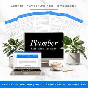 editable plumber client intake form template

plumbing service agreement contract Canva template