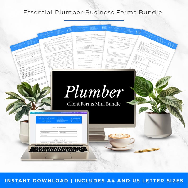 editable plumber client intake form template

plumbing service agreement contract Canva template