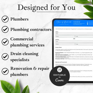 plumber service forms bundle for small businesses

plumbing client onboarding paperwork templates