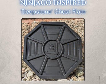 Ninjago-Inspired 'Deepstone Possession' 3D Printed Chest Plate