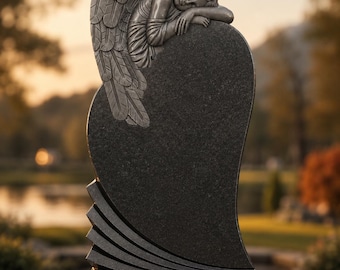 Monumento conmemorativo del Ángel Durmiente, impresión 3D CNC STL, lápida