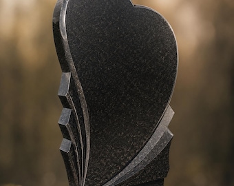 Modelo STL CNC para diseño de grabado de monumento conmemorativo en forma de corazón