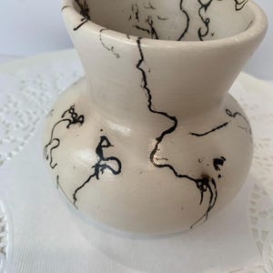 Navajo aardewerk vaas paardenhaar keramiek kunststuk Tribal decoratie zuidwesten huis accent vintage inheemse Amerikaanse inheemse ambacht traditioneel