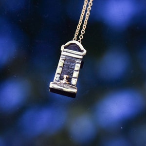 Small New Orleans Tomb Pendant/ Bronze/ Cemetery