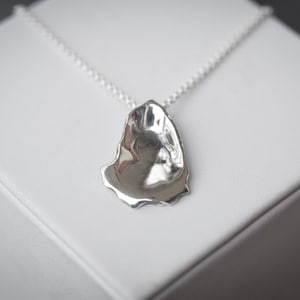 Oyster Necklace/ Sterling Silver