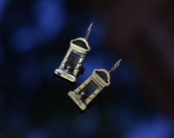Bronze Small Tomb Earrings/ New Orleans / Bronze Earrings