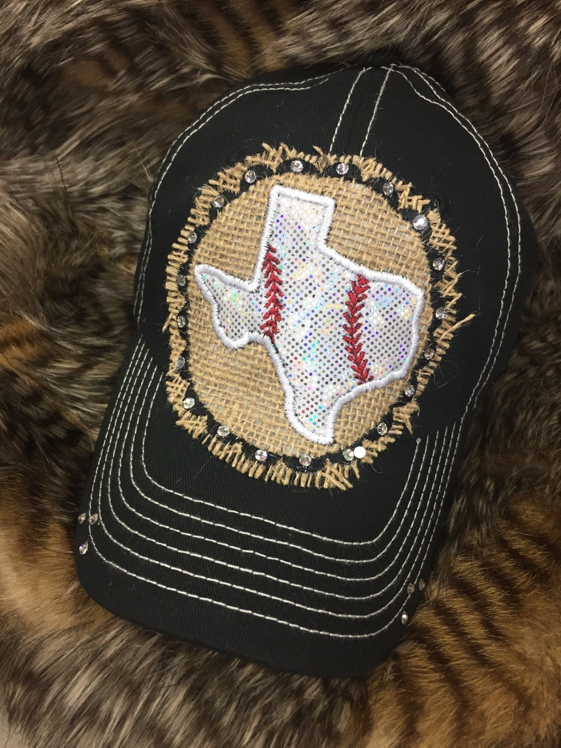Texas Baseball Cap - Red