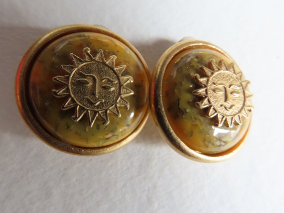 Sun earrings - image 4