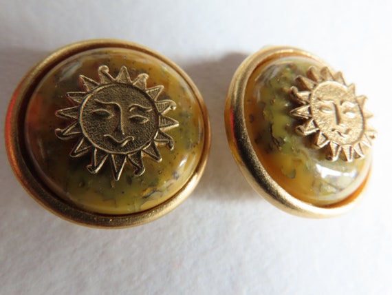 Sun earrings - image 2