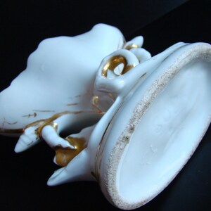 Bridal vase in white china old french tradition image 4