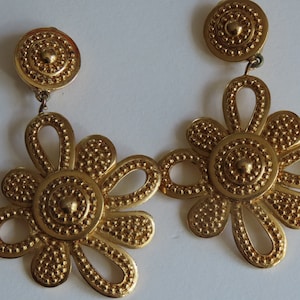 Loris Azzaro huge earrings