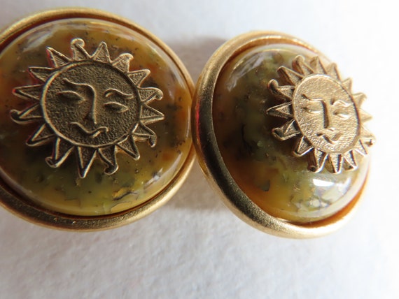 Sun earrings - image 3