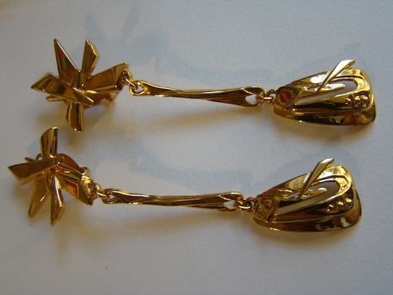 Rare huge Christian Lacroix earrings