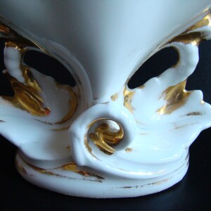 Bridal vase in white china old french tradition image 2
