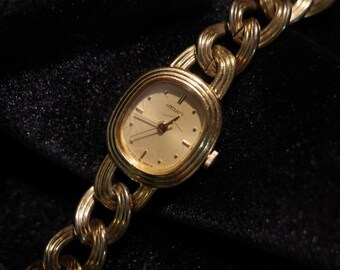 LIKE New LADIES SEIKO Dress Watch 2e20-7479 Yellow - Etsy display picture 3